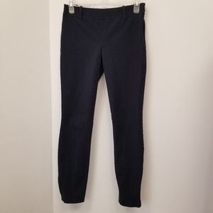 CLOSEOUT Maison Jules Charlotte Skinny Trouser Navy 0